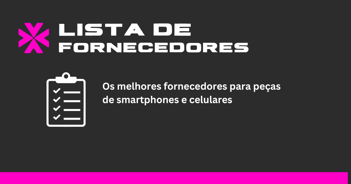Imagem de lista de fornecedores